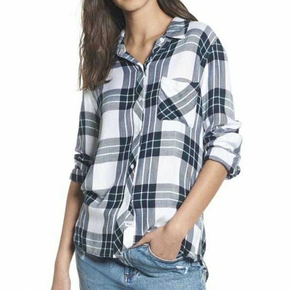 Rails Hunter Midnight Pine Button Up Shirt